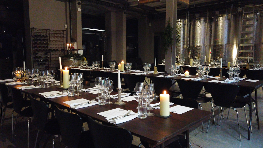 Book private dining rooms at London Cru winery - London SW6