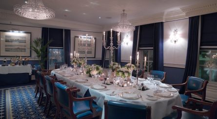 The Chesterfield Mayfair New Priate Dining Image Queen Suite Oval Table Dinner