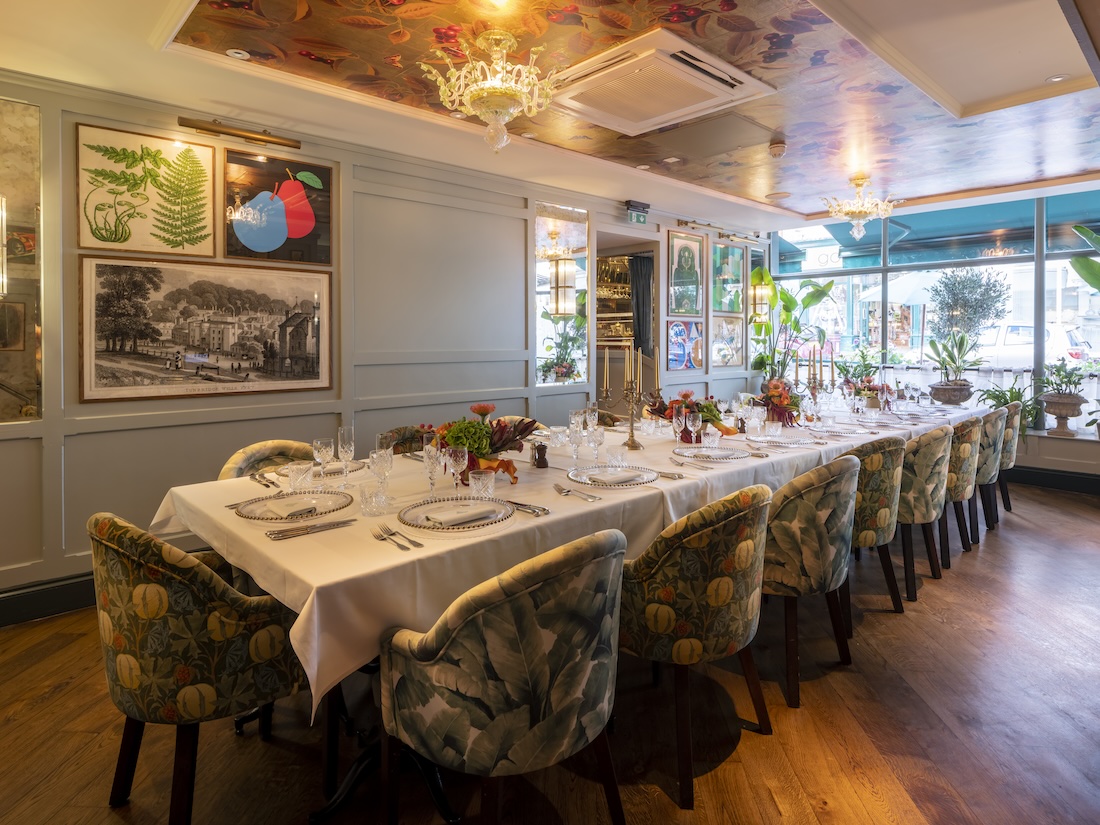 Private dining room at The Ivy Royal Tunbridge Wells - Kent